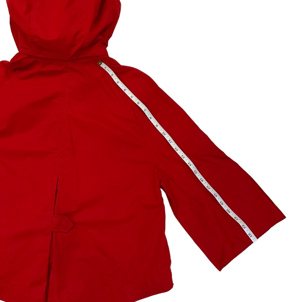 NWT Zara Women’s Red Swing Style Spring Jacket With Removable Hood Size … - Picture 14 of 16